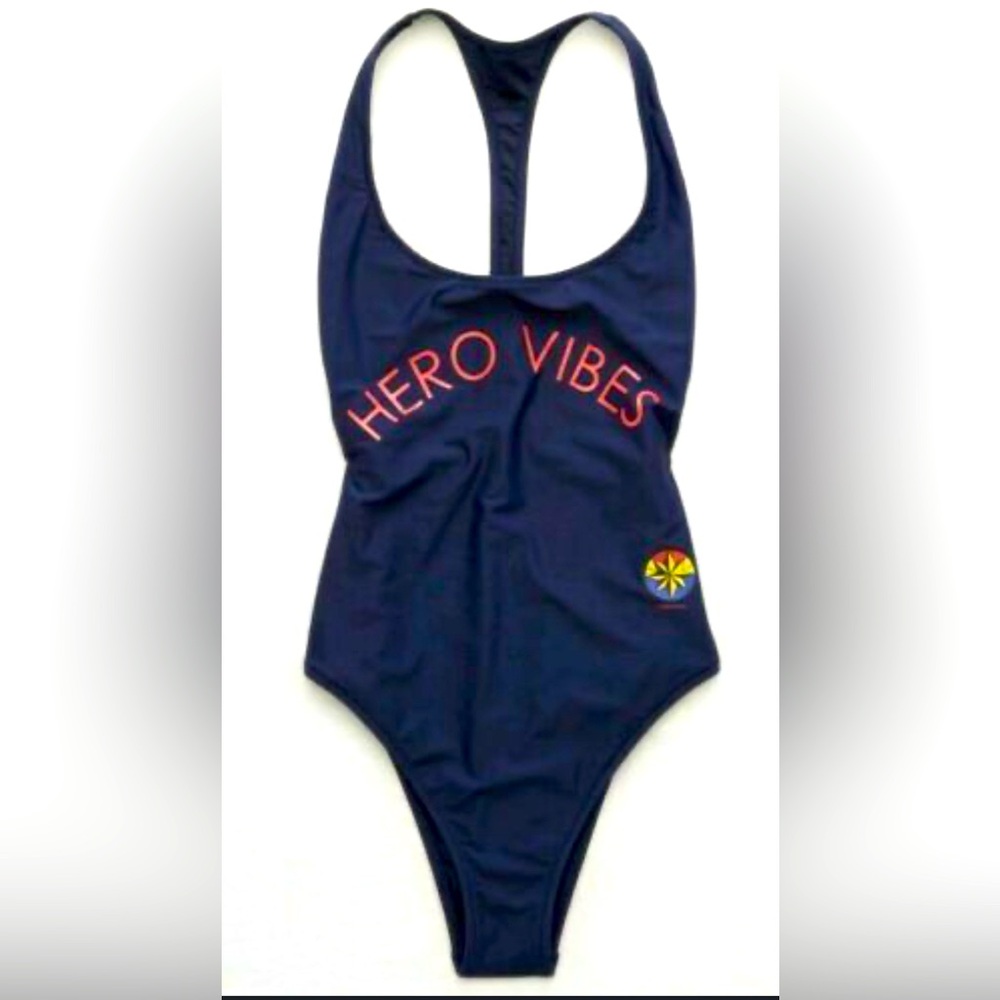 Aerie x Marvel Hero Vibes One Piece Swimsuit M
